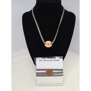The Traveling Penny Gray Wrap Bracelet Bundle - Set of 2 (1 NIP)
